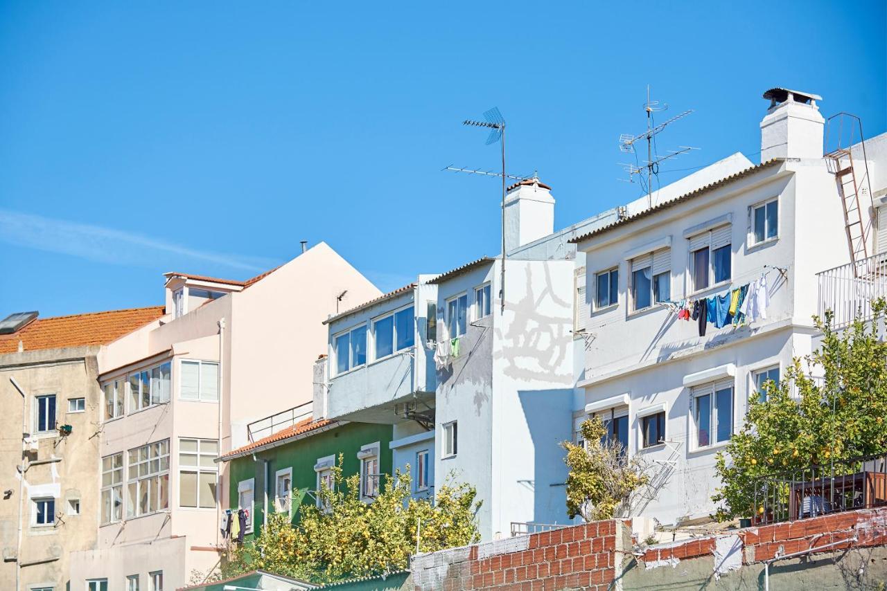 Terrace With River View Lissabon Exterior foto